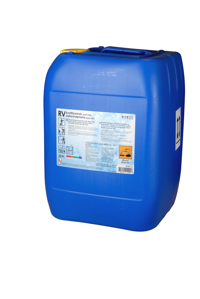 RV krafthreinsir sótthreinsandi 20l