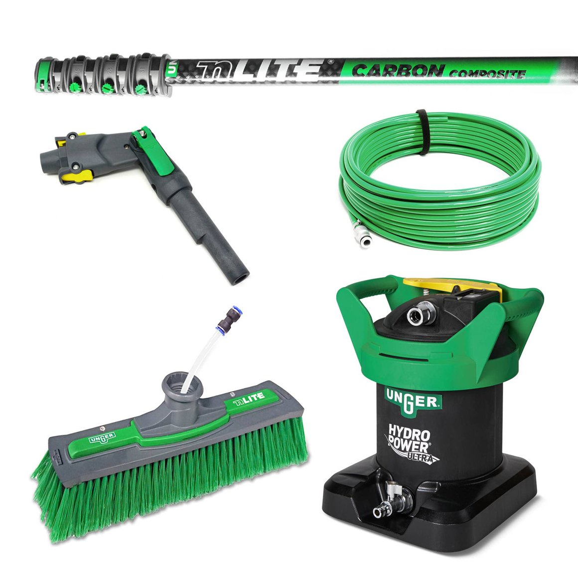 Unger HydroPower startpakki með carbonskafti