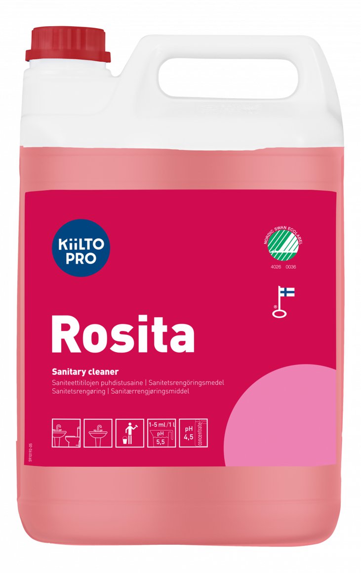 Kiilto Pro Rosita Sani baðherbergishreinsir 5l S