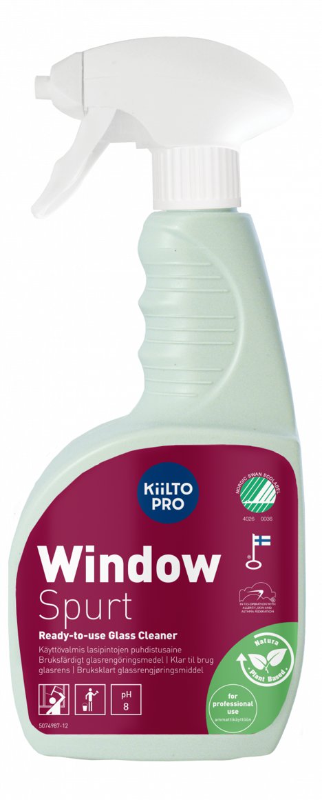 Kiilto Pro Window Spurt S glerúði 750ml