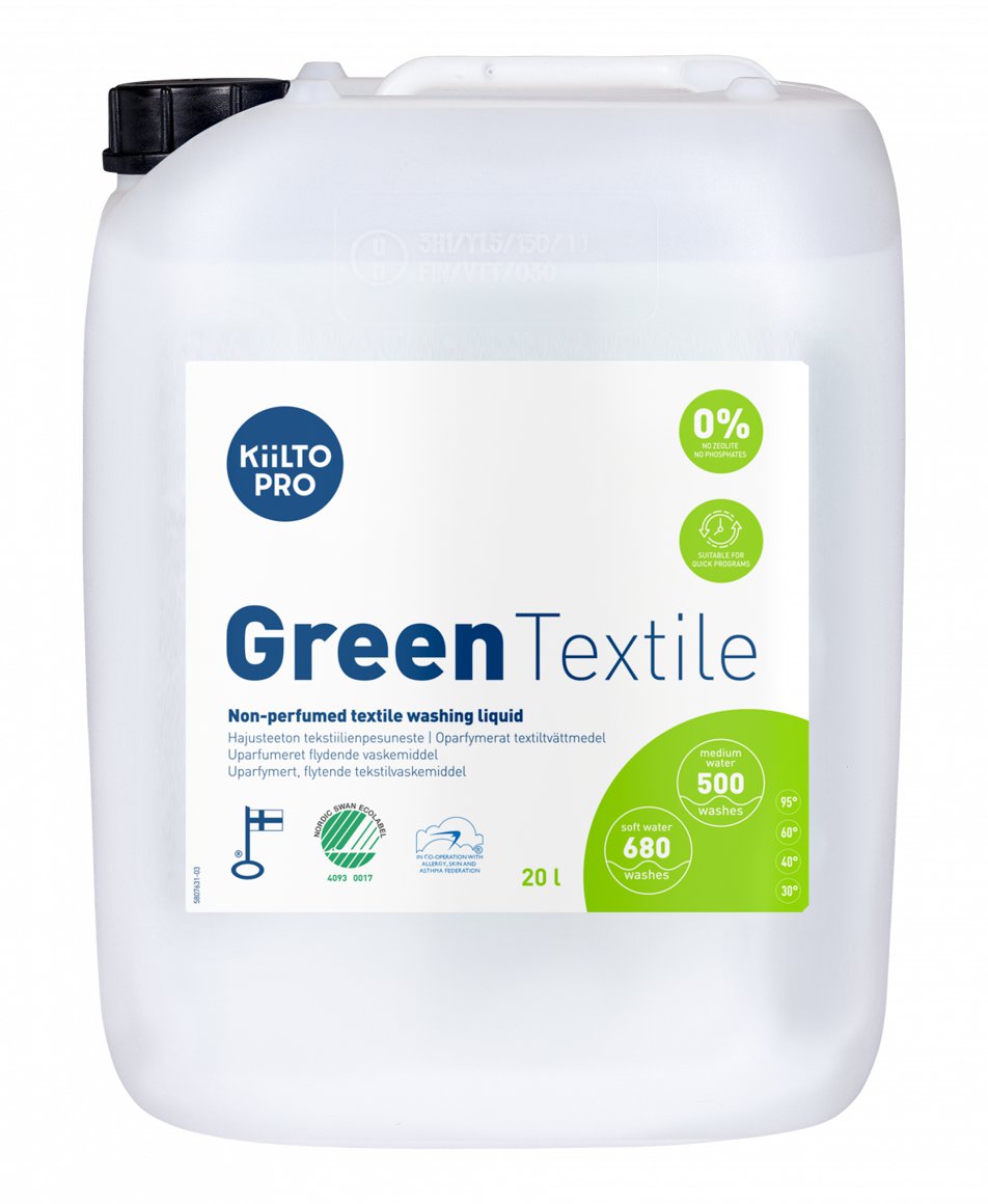 Kiilto Pro Green tauþvottalögur S 20kg