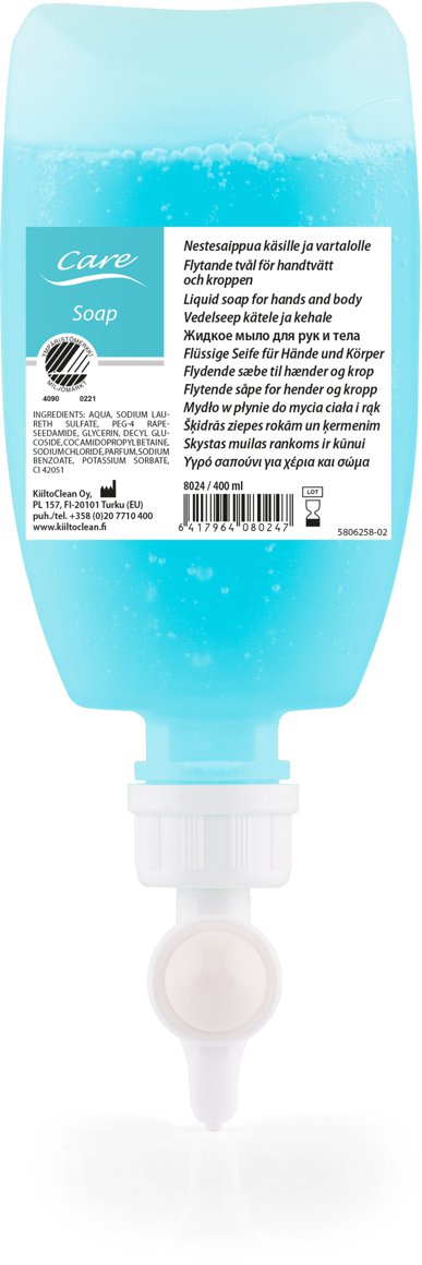Kiilto Care Dose sturtusápa blómailmur S 400ml