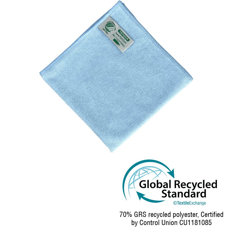 NMF Örtrefjaklútur 32x32cm, blár 10pk, svansvottun