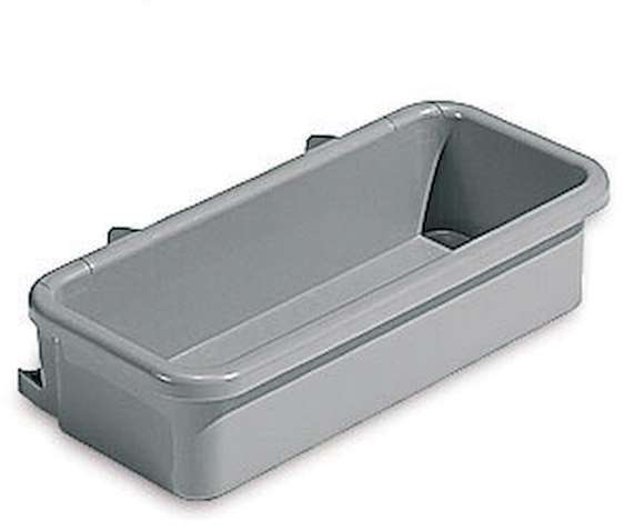 Filmop plastbakki fyrir Morgan hótelvagna, grár