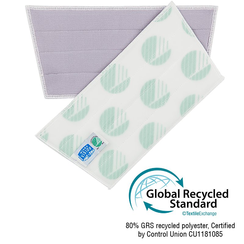 NMF Örtrefjamoppa 30cm, gler, 5 í pk, frönskum, svansvottun