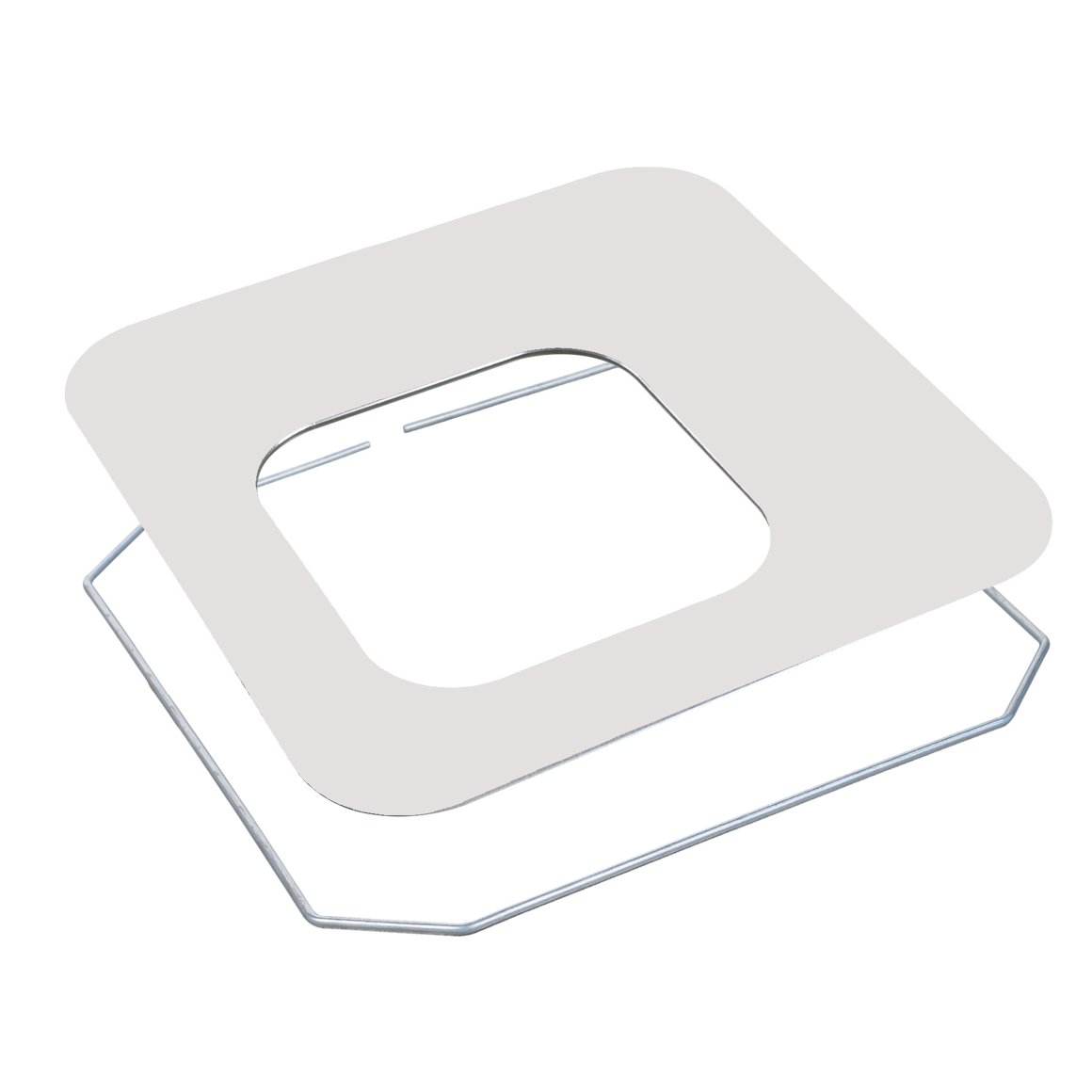 Stil Casa einfalt lok á PU140, hvítt