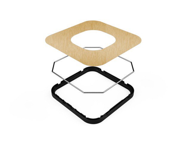 Stil Casa einfalt lok á PU180/240, kopar