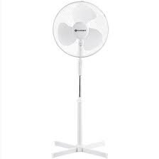 Platinet gólfvifta 40cm, hvít