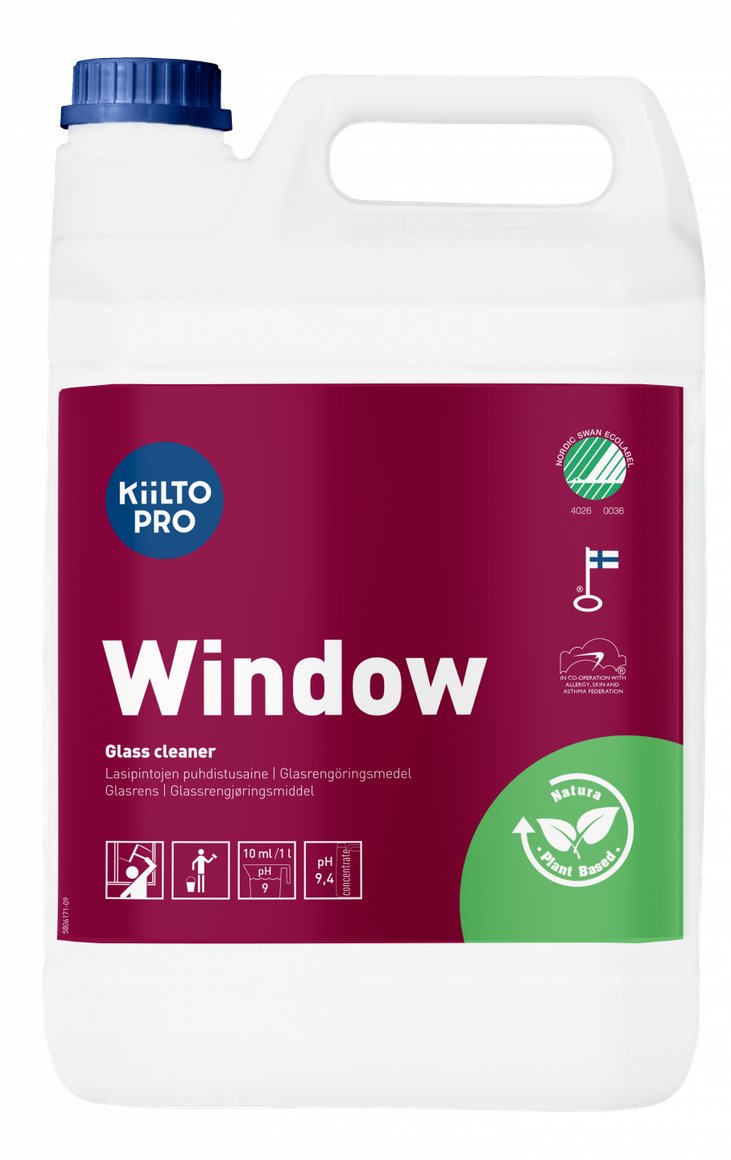 Kiilto pro window glerúði S 5l