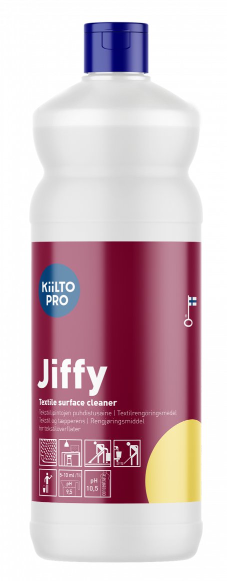 Kiilto Pro Jiffy teppahreinsir 1l